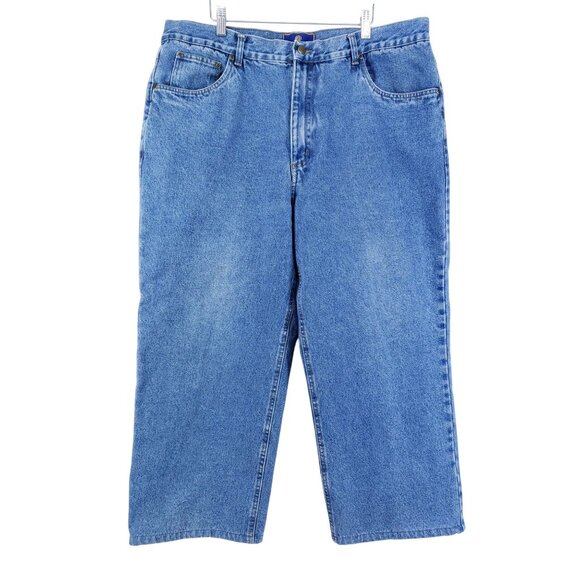 Burry Lane Flannel Lined Jeans Men's Size 42x30 - Picture 1 of 10